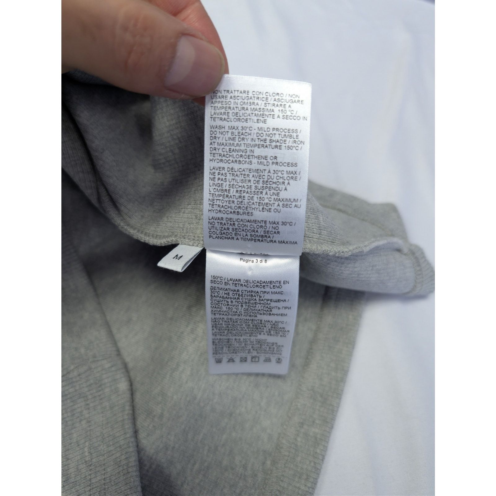 Bottega Veneta o1rshd1 Cotton Dry Stretch Cotton Tank Top in Light Grey Size US M / EU 48-50 / 2 - 13 Thumbnail
