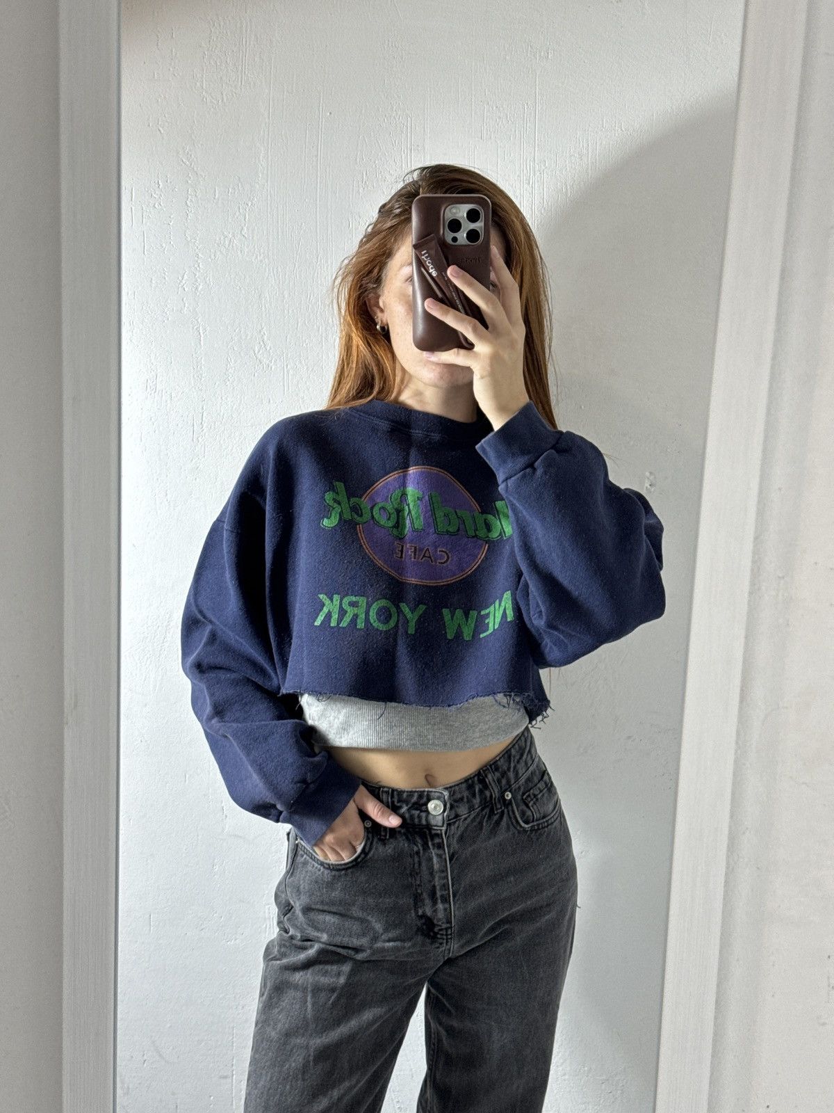 Hard Rock Cafe VINTAGE HARD ROCK RARE CROPPED SWEATSHIRT Size S / US 4 / IT 40 - 3 Thumbnail
