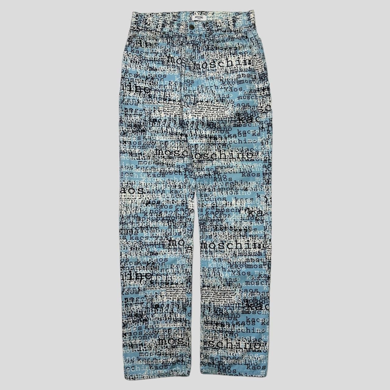 Moschino Moschino Jeans 1999 Kaos Trousers - 32 Size US 32 / EU 48 - 1 Thumbnail