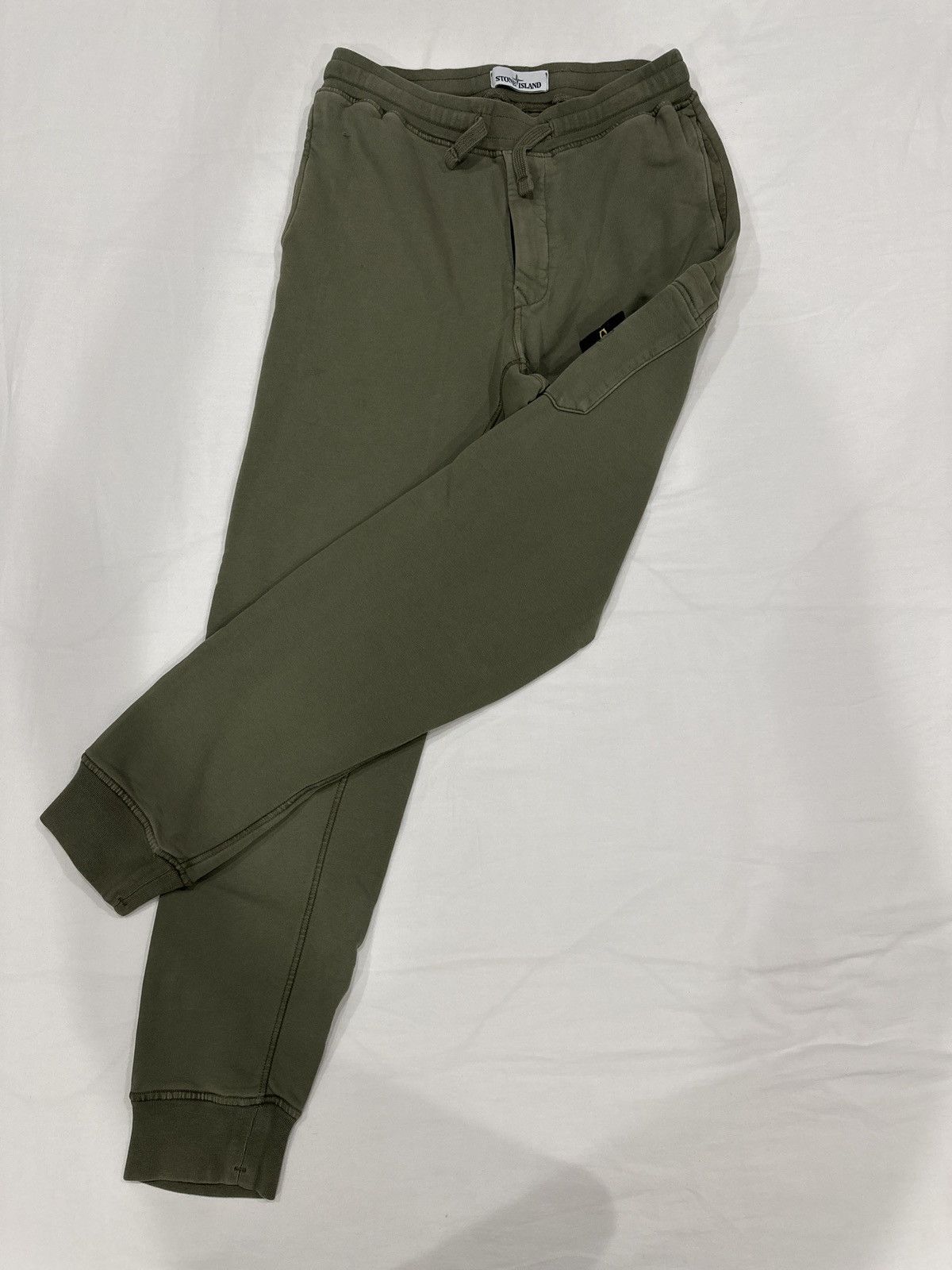 Stone Island Stone Island Sweatpants - Olive Green Size US 30 / EU 46 - 2 Thumbnail