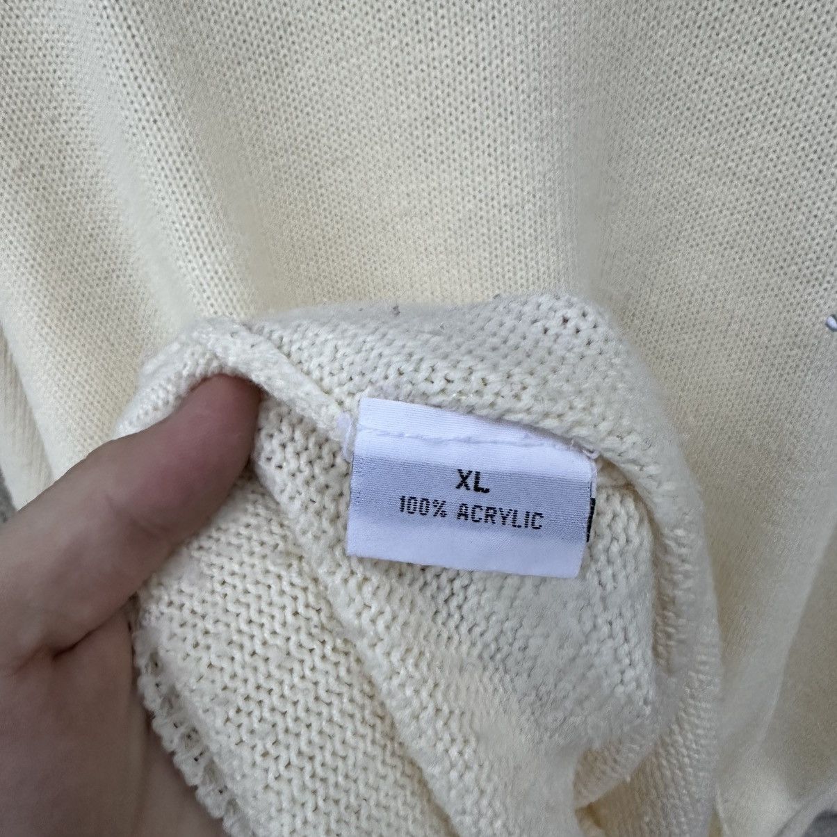 Whim Golf Vintage Knit Basic Sweater Y2K Golf Y2K Size XL Grunge Size US XL / EU 56 / 4 - 8 Thumbnail
