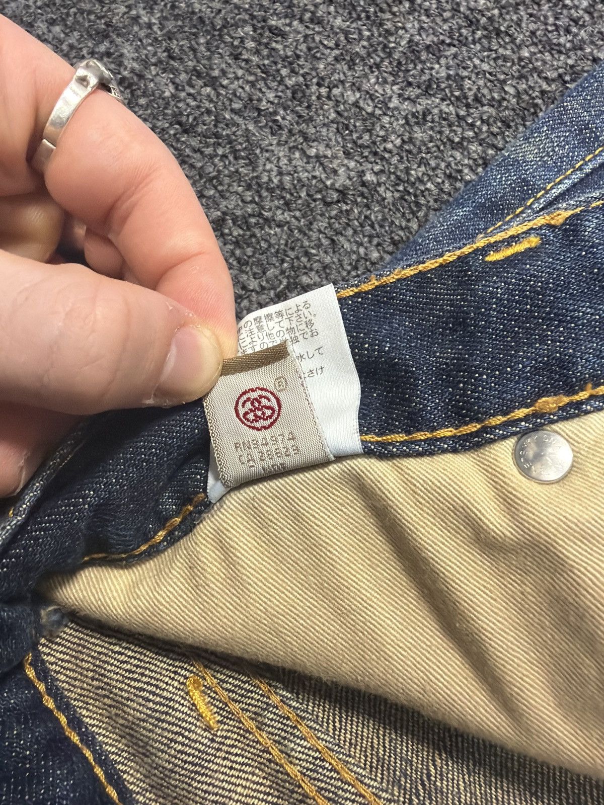 Stussy Vintage 2000s Stussy Embroidered Logo Jeans - Waist: 29” Size US 29 - 9 Thumbnail