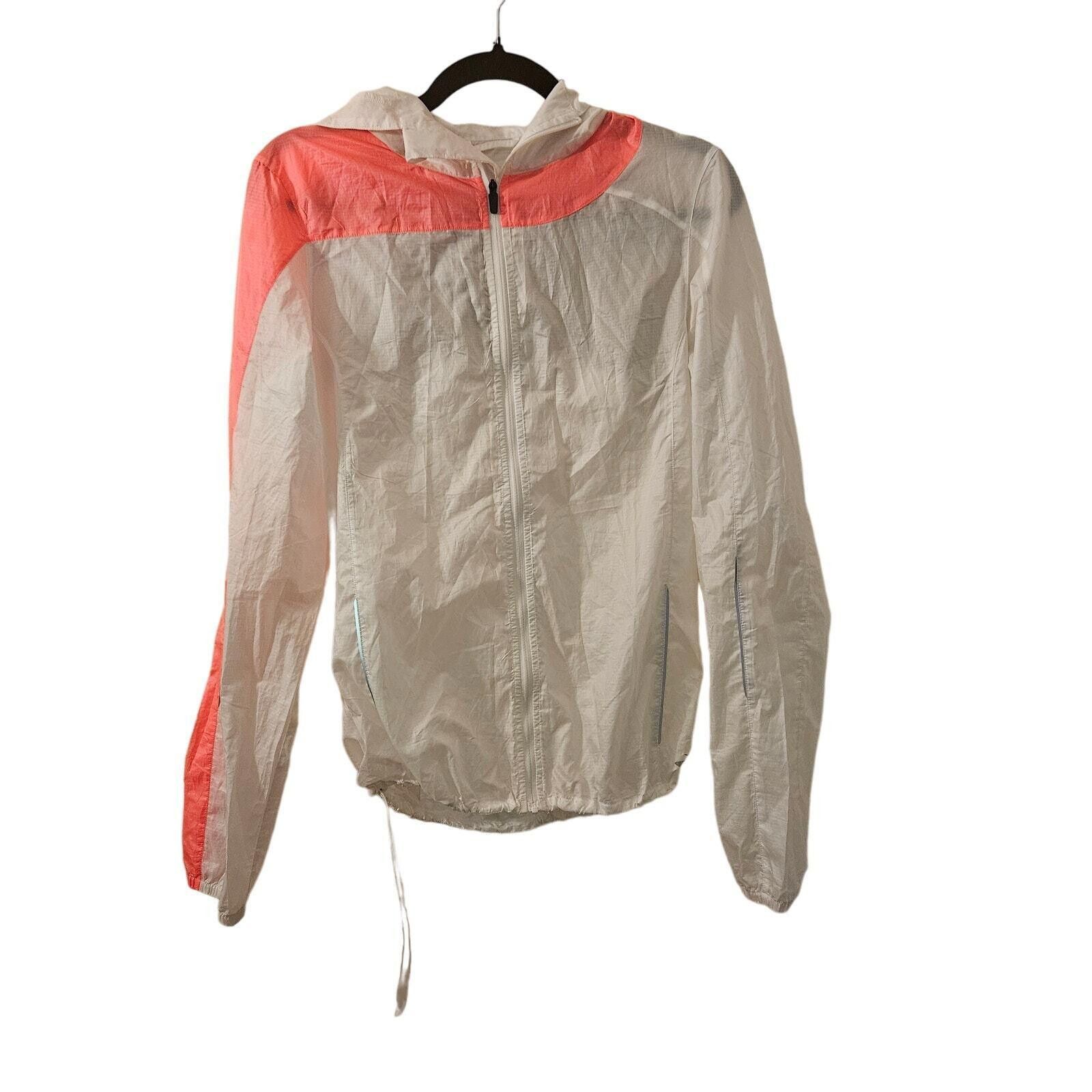 Brooks Brooks Hooded Windbreaker Full Zip White Size M Size M / US 6-8 / IT 42-44 - 1 Thumbnail