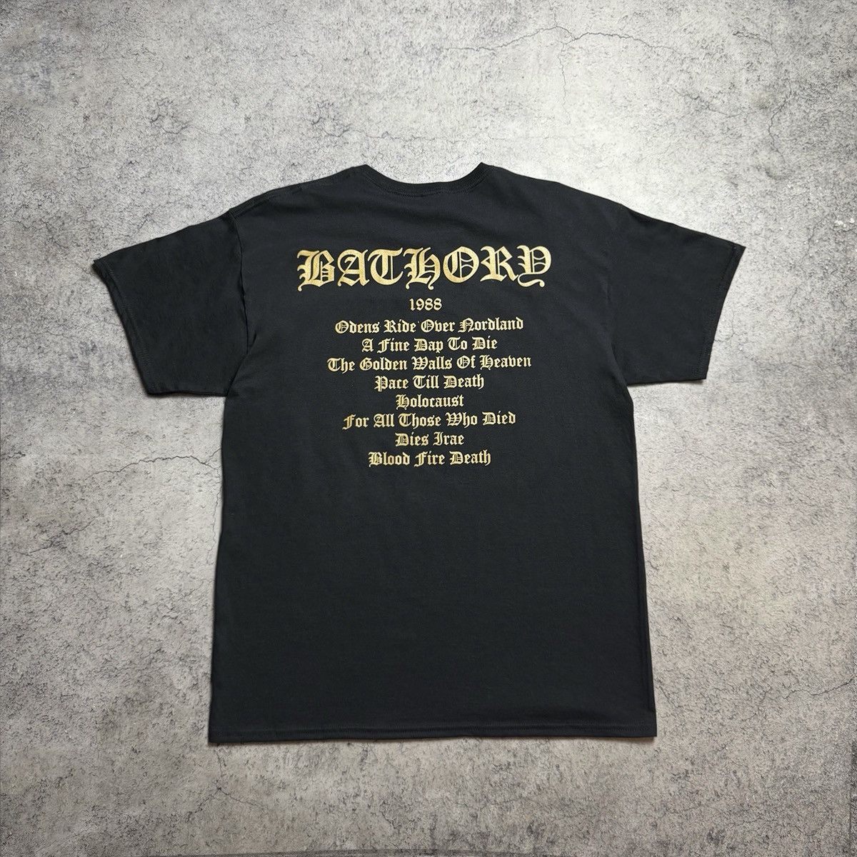 Band Tees Rare Bathory T Shirt Size US L / EU 52-54 / 3 - 2 Thumbnail