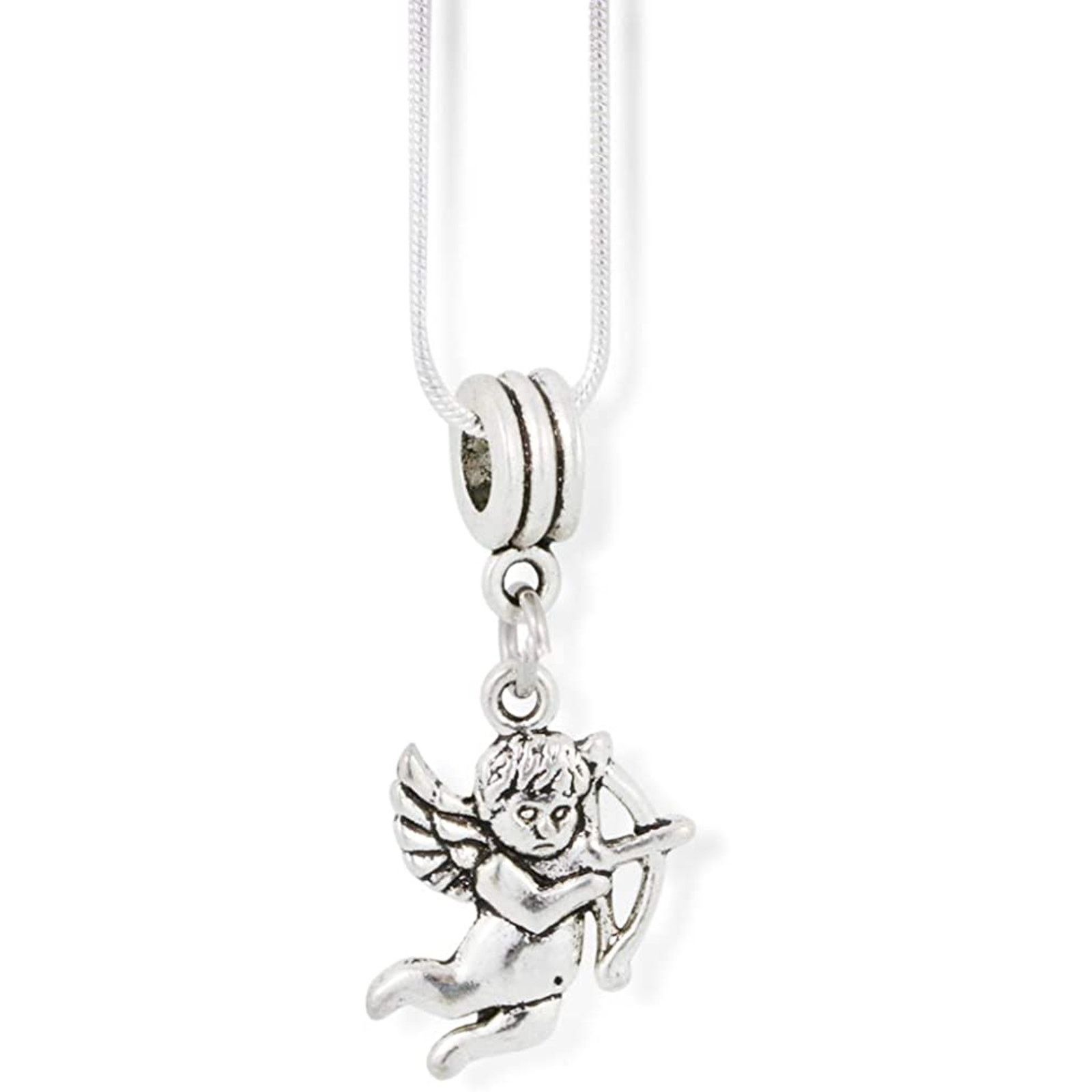 & Other Stories Cupid Charm Snake Chain Necklace Love Valentines Size ONE SIZE - 1 Thumbnail