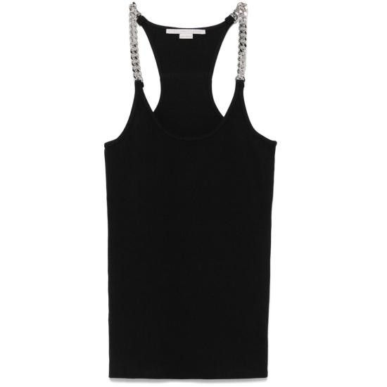 Stella McCartney STELLA MCCARTNEY Women Tops 6J0353 3SPZ67 1000 BLACK Size M / US 6-8 / IT 42-44 - 1 Thumbnail