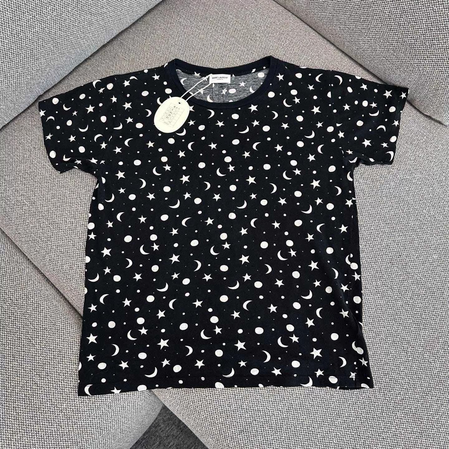 Saint Laurent Paris Saint Laurent SLP Show Graphic Print T-Shirt S Size US S / EU 44-46 / 1 - 1 Thumbnail