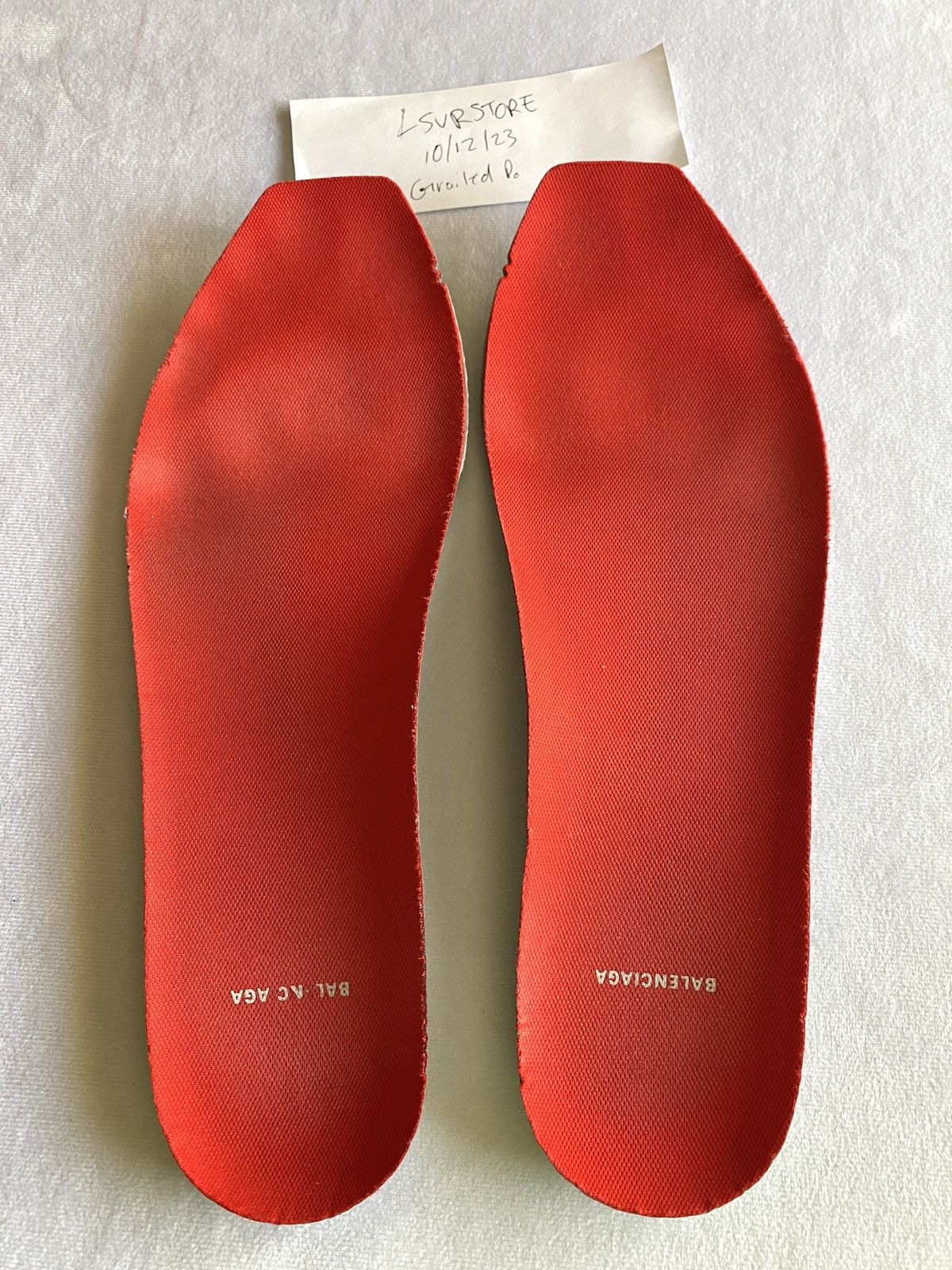 Balenciaga Balenciaga Red 3XL Sneaker 42 - US9.0 USED* Size US 9 / EU 42 - 14 Thumbnail