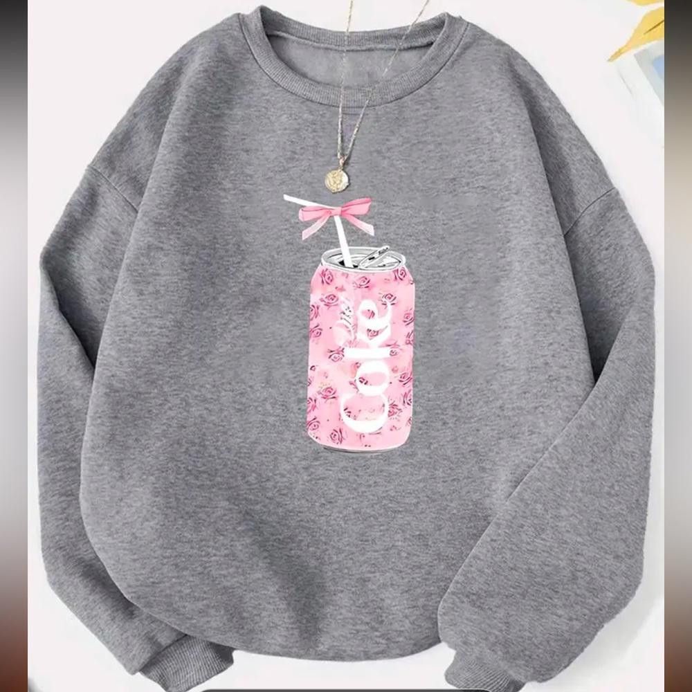 Designer Diet Coke pink bow sweatshirt Size S / US 4 / IT 40 - 1 Preview