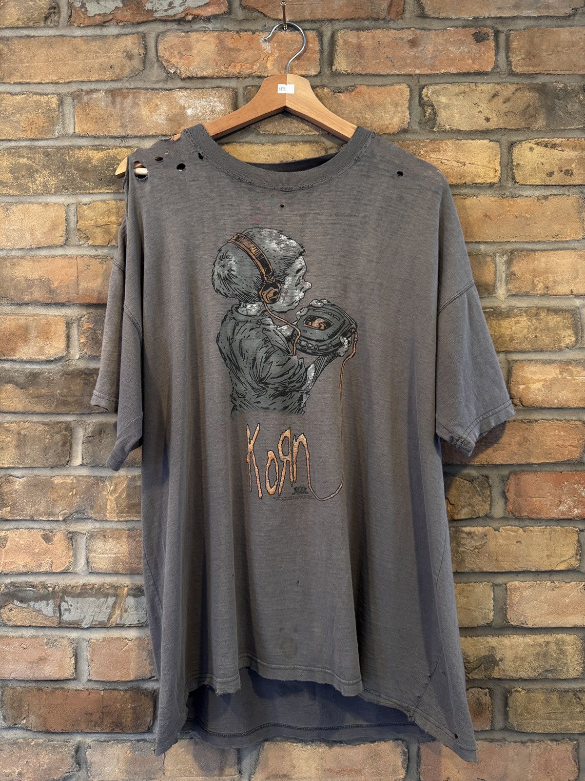 Band Tees 98’ Thrashed Korn “Follow the Leader” t shirt Size US XL / EU 56 / 4 - 1 Thumbnail