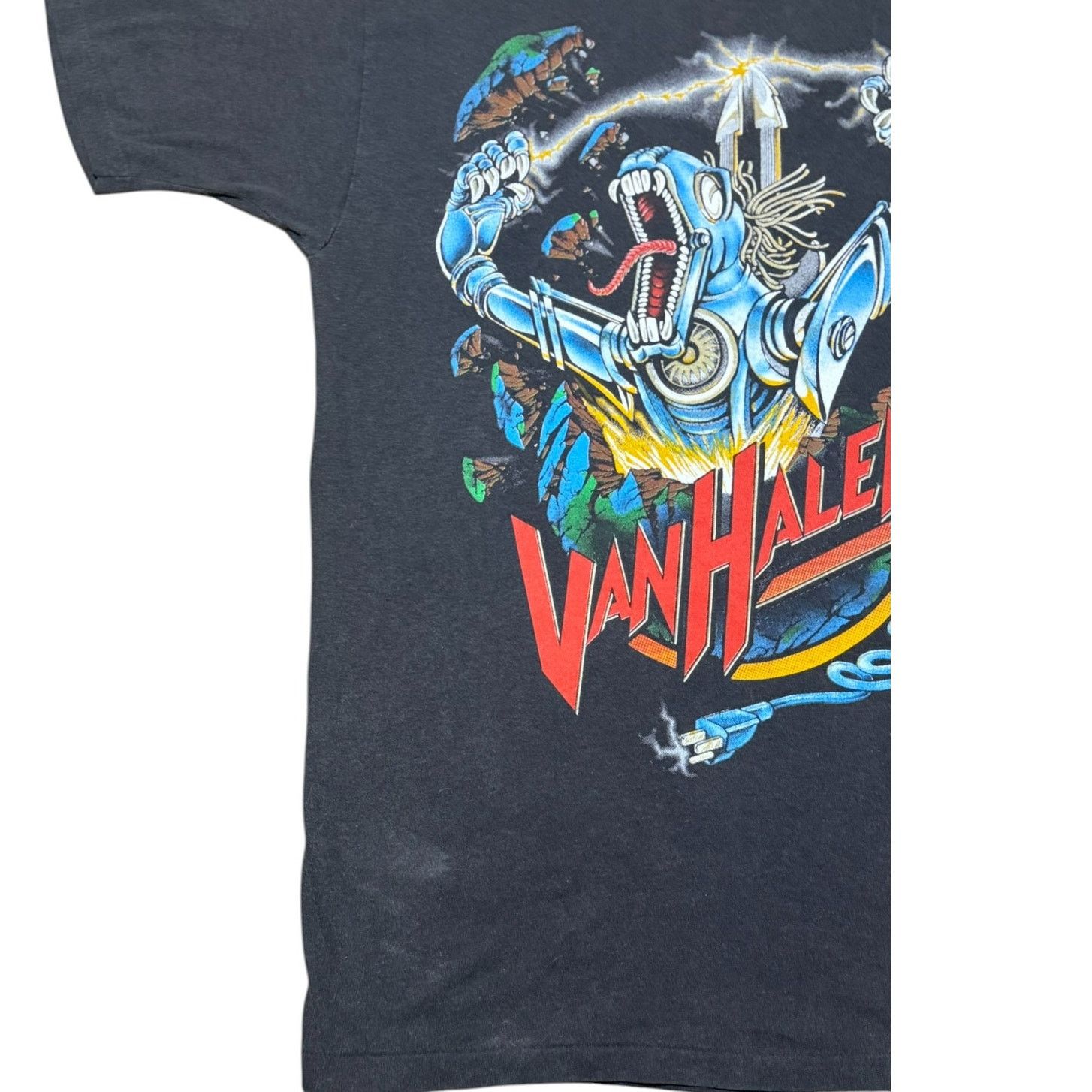 Other Vintage 1989 Van Halen “Kicks Ass” Robot Graphic T-Shirt XL Size US XL / EU 56 / 4 - 6 Thumbnail