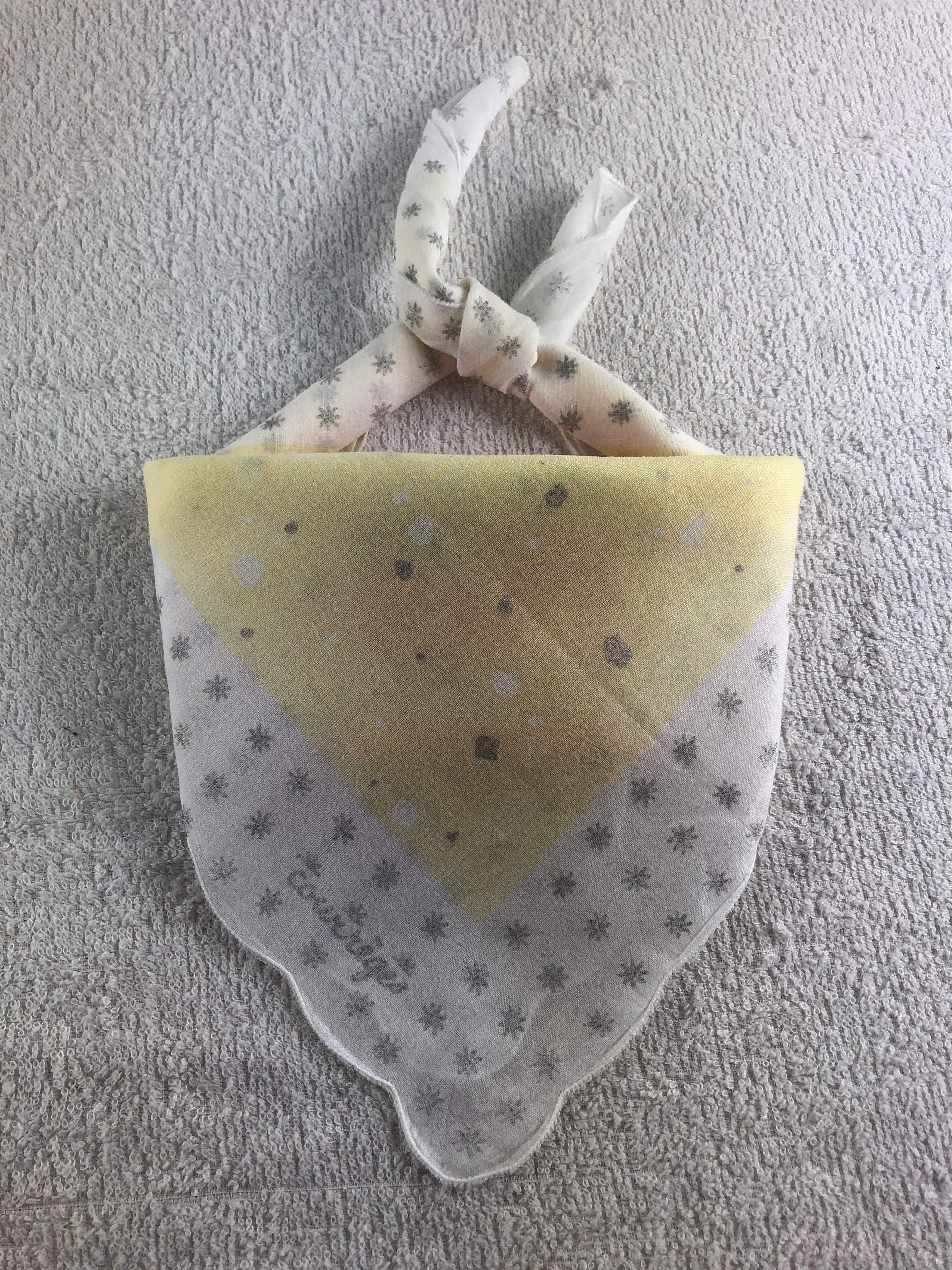 Courreges Handkerchief / Bandana / Neckerchief C268