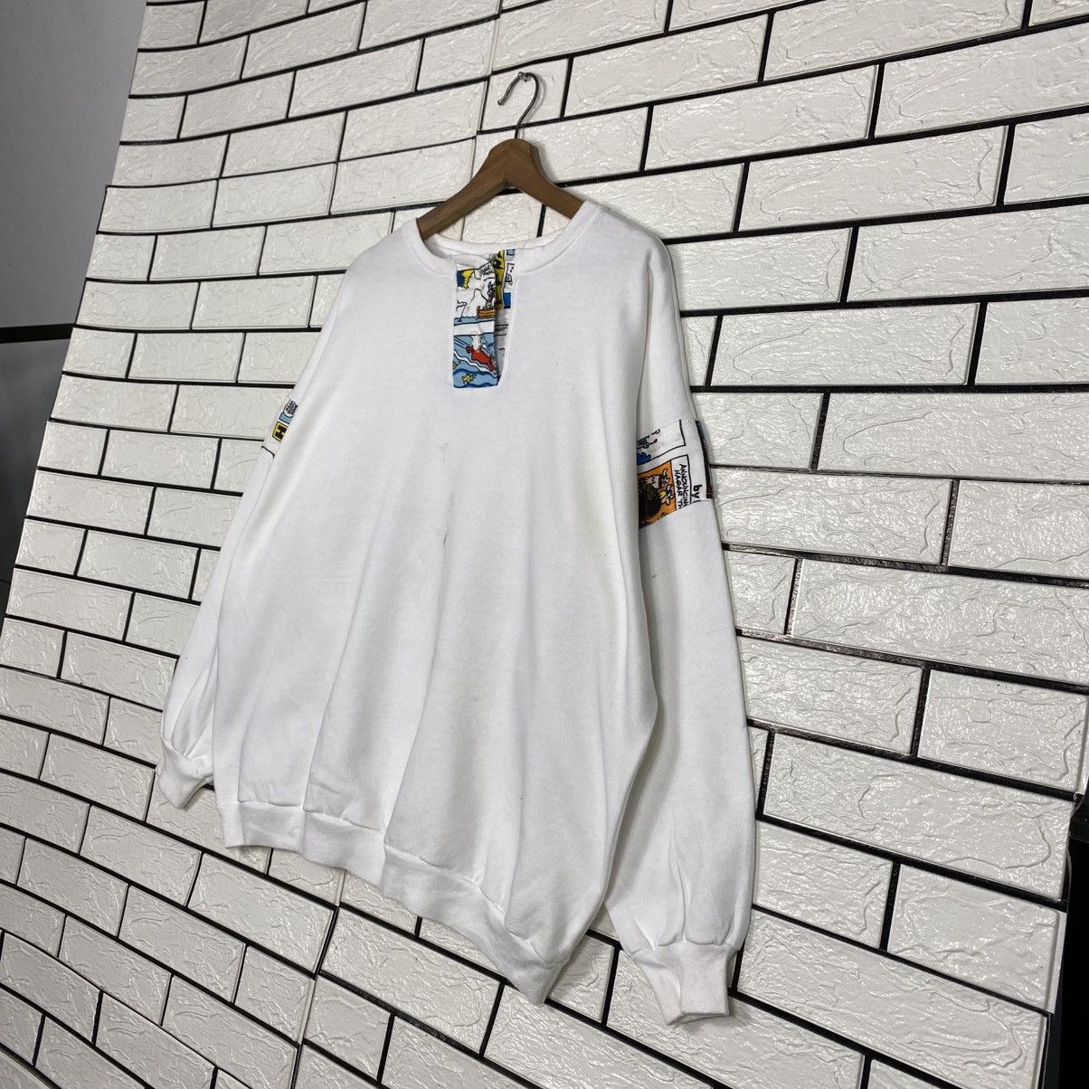 Japanese Brand Vintage Sweatshirt Funnays Big Logo Cartoon Size US M / EU 48-50 / 2 - 3 Thumbnail