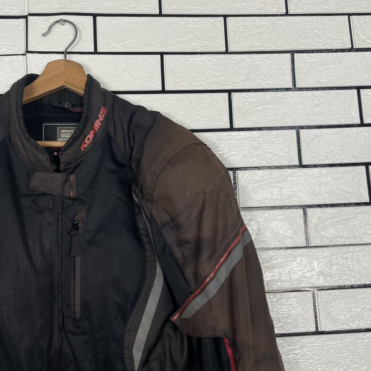 Japanese Brand Komine Motorcycle Riding Padded Jacket Size US M / EU 48-50 / 2 - 5 Thumbnail