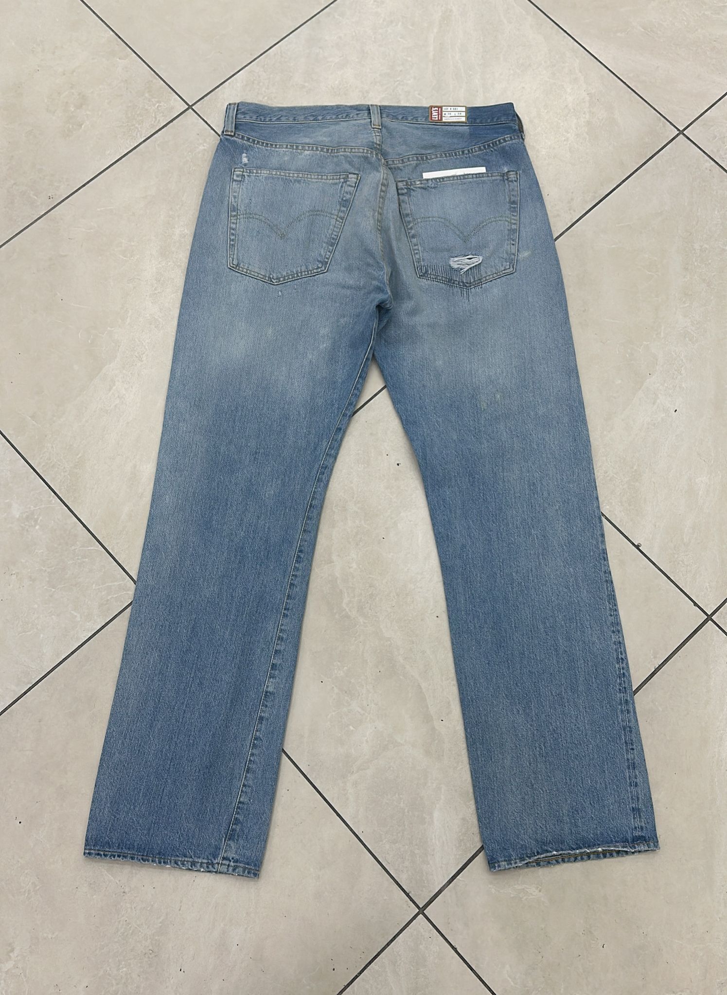 Levi's Vintage Clothing LVC Levi's Vintage Clothing 1947 501XX BigE Selvedge Jeans Size US 38 / EU 54 - 1 Thumbnail