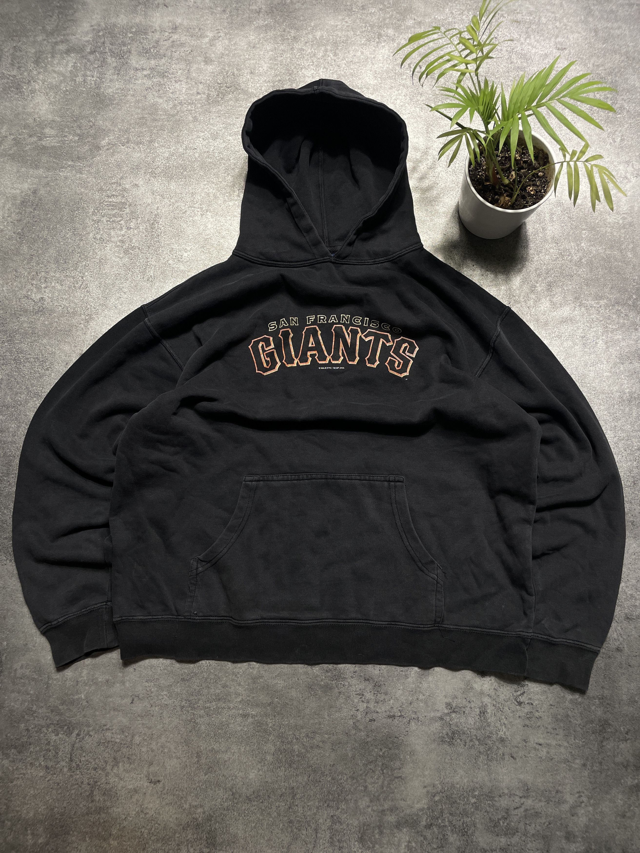 Majestic Vintage 2006 Giants Hoodie Boxy Fit Majestic Size US S / EU 44-46 / 1 - 1 Thumbnail