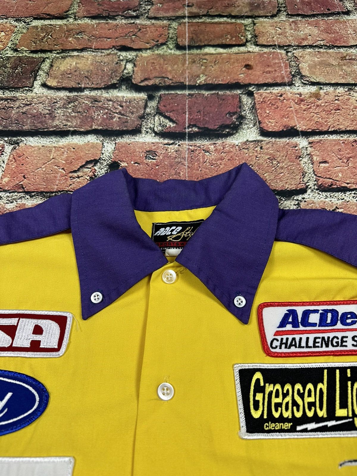 NASCAR Vintage AC Delco Ford Goodyear Pit Crew Racing Mac Tools Size US L / EU 52-54 / 3 - 6 Thumbnail