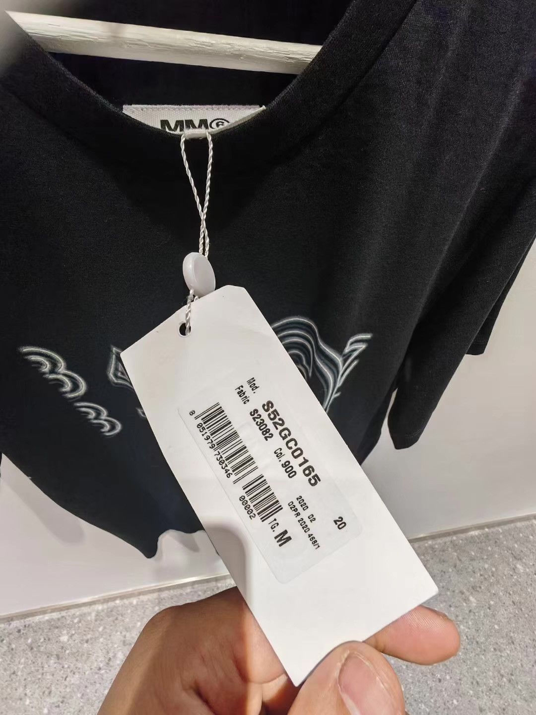 Maison Margiela MM6 Maison Margiela Calendar Print Short Sleeve Tee Q15 Size US M / EU 48-50 / 2 - 2 Thumbnail