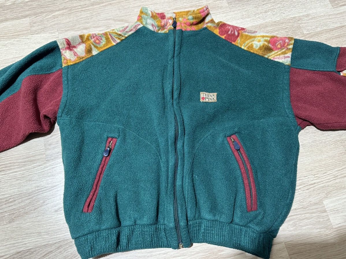 Polartec Think Pink polarlite fleece jacket vintage Size US M / EU 48-50 / 2 - 4 Thumbnail