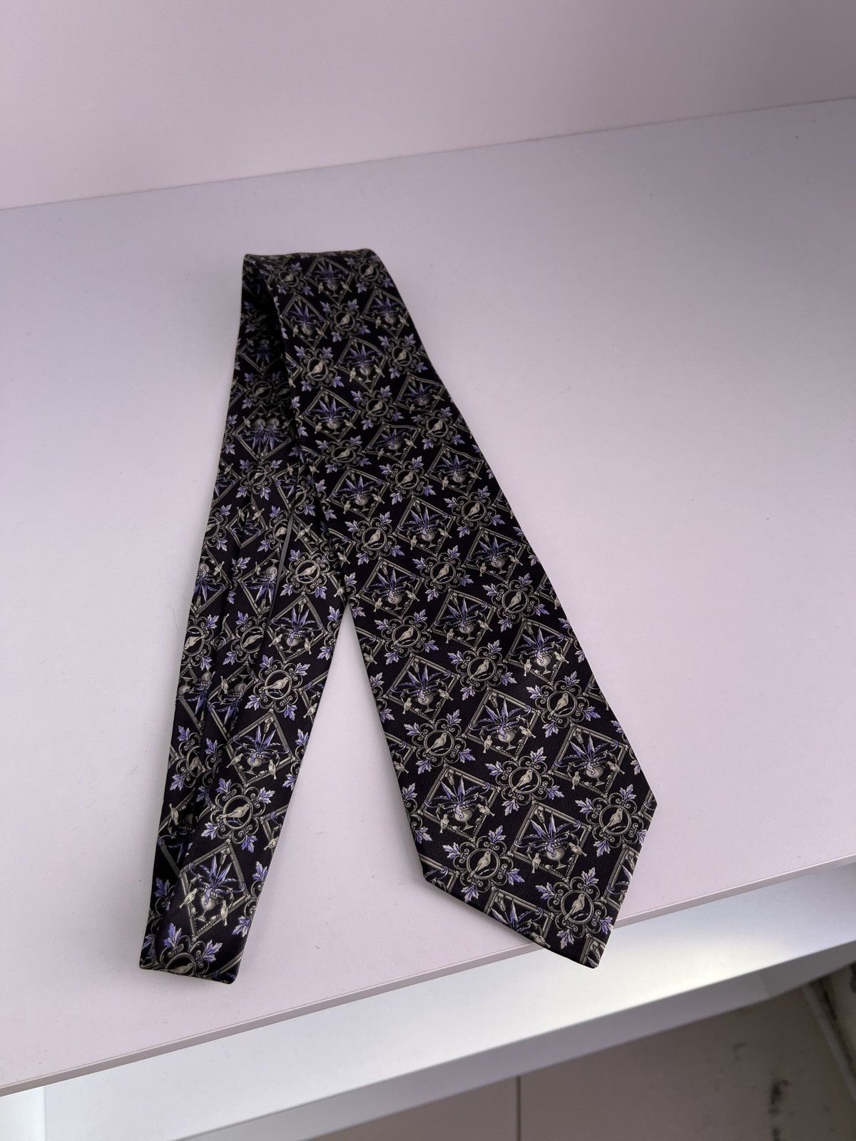 Designer × Vintage × Yves Saint Laurent Vintage Yves Saint Laurent YSL Rare Tie Size ONE SIZE - 5 Thumbnail