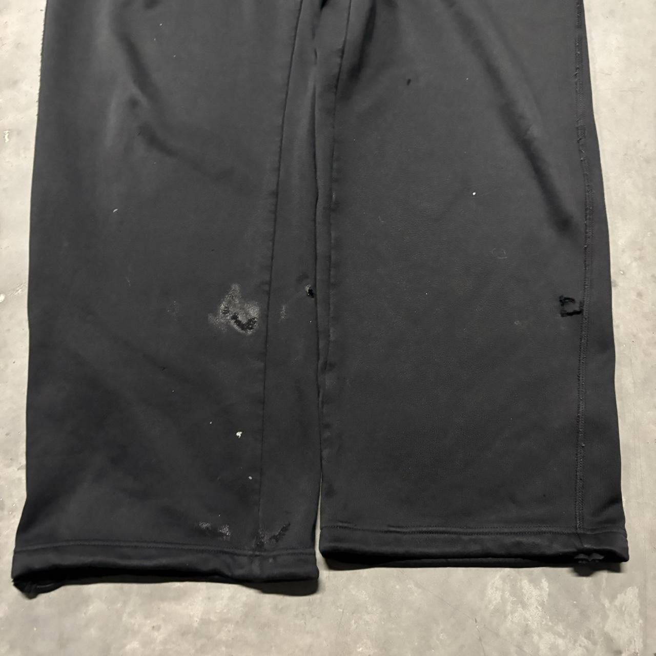 Japanese Brand × Nike × Vintage Crazy Vintage Y2K/2000s Baggy Black Nike Swoosh Streetwear Skater Essential Track Pants! Size US 34 / EU 50 - 5 Thumbnail