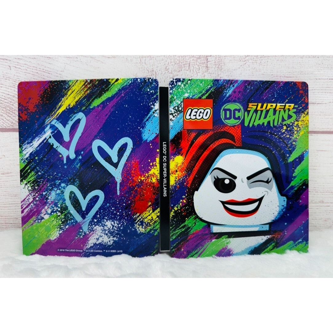 LEGO Lego DC Super Villains Steelbook - CASE ONLY - NO DISC - USE Size ONE SIZE - 4 Thumbnail