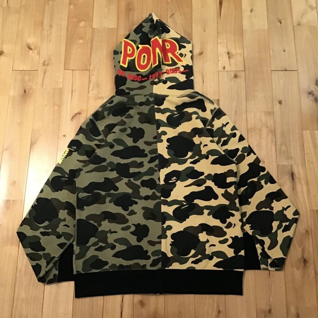 Bape BAPE 1st camo shark full zip hoodie a bathing ape Size US L / EU 52-54 / 3 - 2 Thumbnail