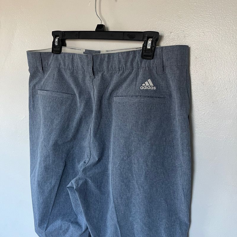 Adidas Adidas Men's Gray-Blue Shorts Size 36 Size US 36 / EU 52 - 3 Thumbnail
