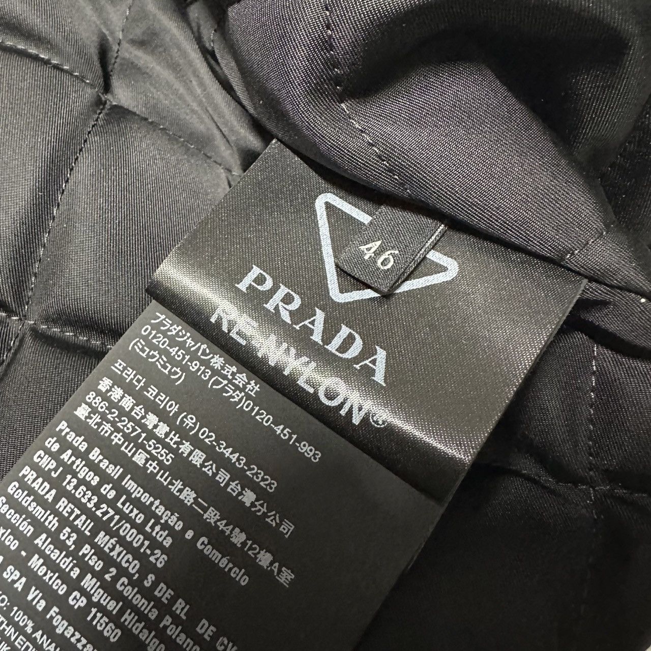Prada Prada mens size S small black re-nylon Jacket gilet Vest Size US S / EU 44-46 / 1 - 14 Thumbnail