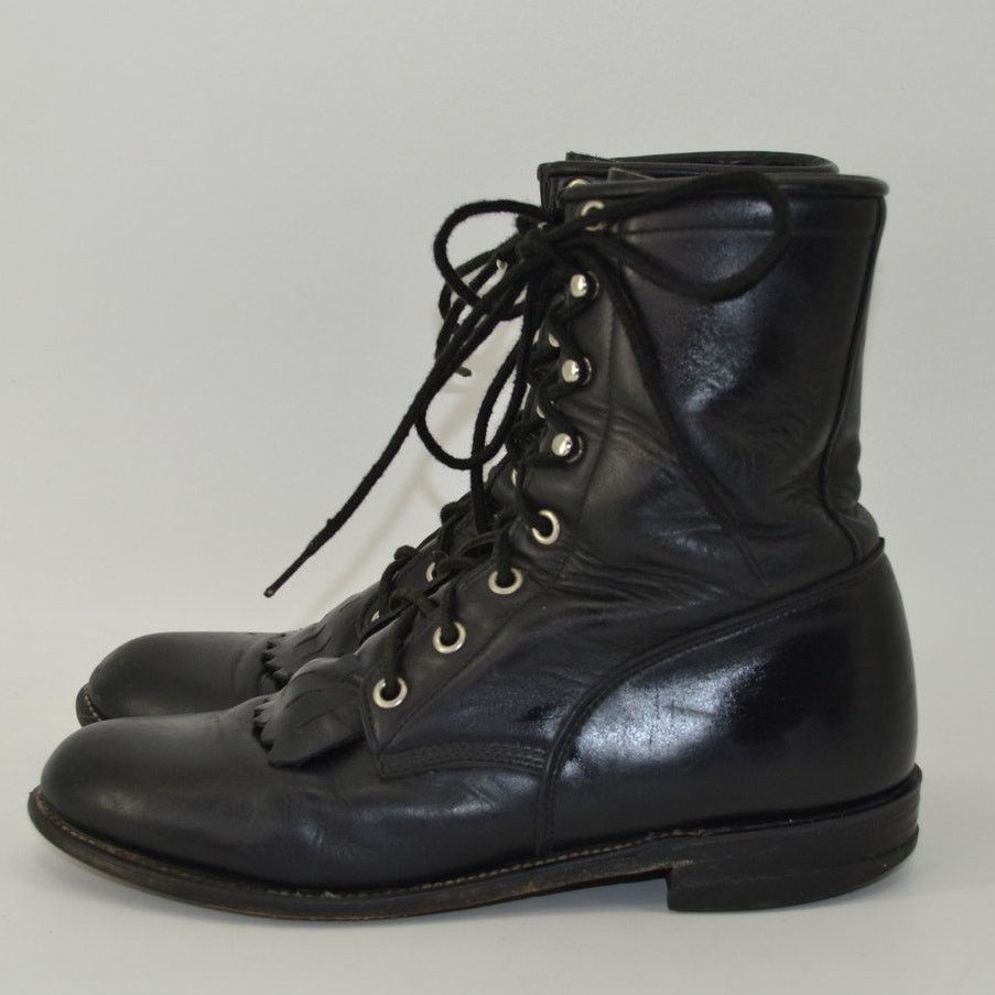 Justin Boots Justin Boots Womens Size 6 USA Western Roper Rodeo Cowgirl Size US 6 / IT 36 - 12 Thumbnail