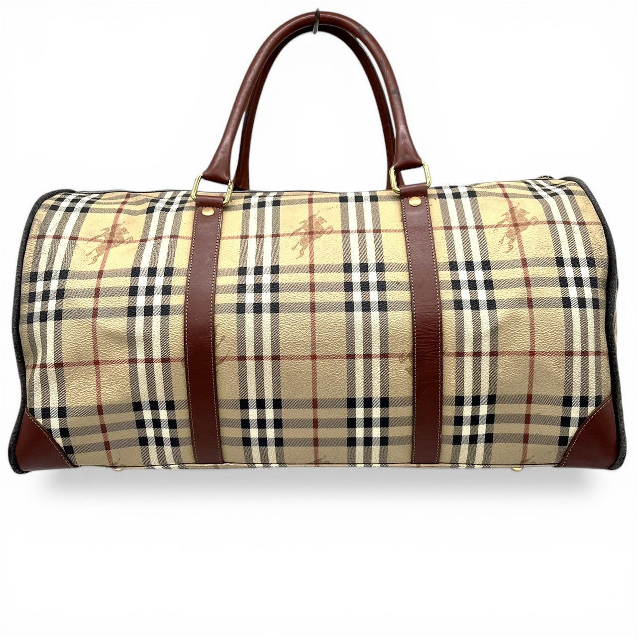 Burberry Vintage Burberrys Boston Bag Nova Check Size ONE SIZE - 2 Thumbnail