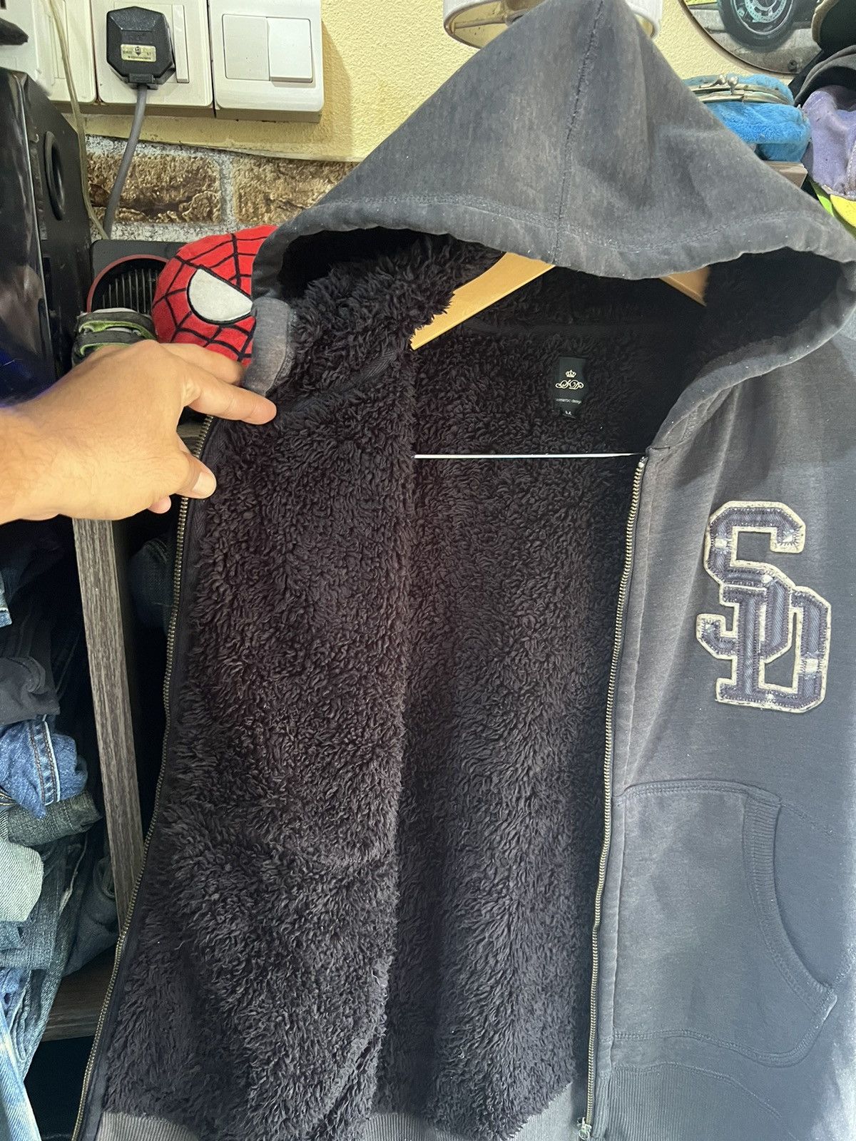 semanticdesign 🔥Rare Semantic Design Faux Fur Zipper Hoodies Size US S / EU 44-46 / 1 - 10 Thumbnail
