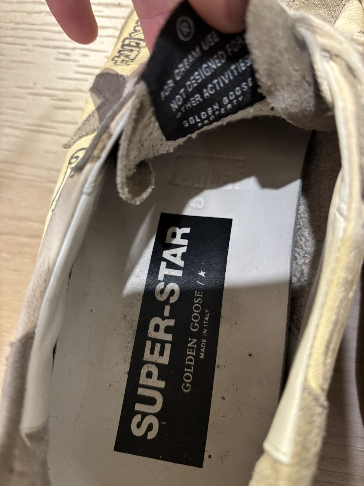 Golden Goose Golden Goose Super-Star GGDB Size US 7 / EU 40 - 6 Thumbnail