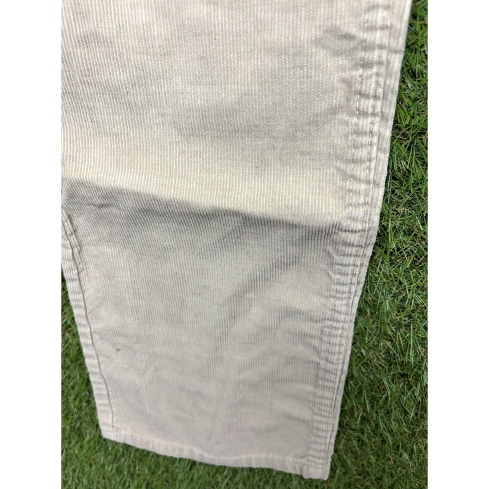Levi's VINTAGE Levi's 519 Jeans Mens 30x32 Tan Corduroy Pants 519 Cords White Tab USA Made 80s 90s Retro USA Mens Jeans Size US 30 / EU 46 - 6 Thumbnail