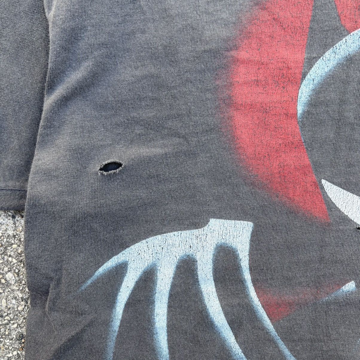 Vintage 1992 Batman Animated Series Faded Thrashed Rare Tee Size L Size US L / EU 52-54 / 3 - 6 Thumbnail
