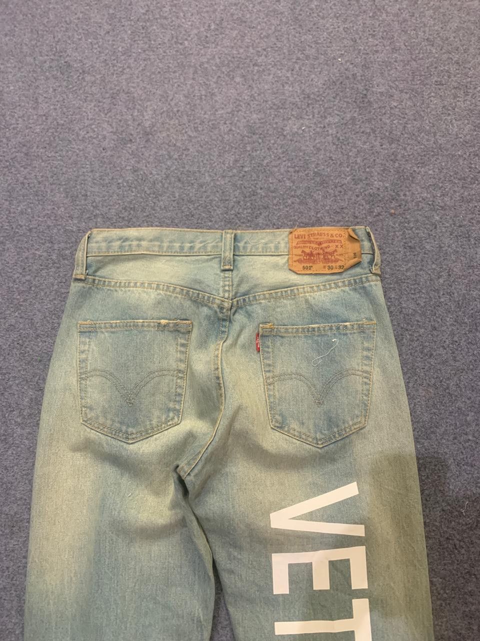 Levi's Denim pants Levis 501 Size US 30 / EU 46 - 2 Thumbnail