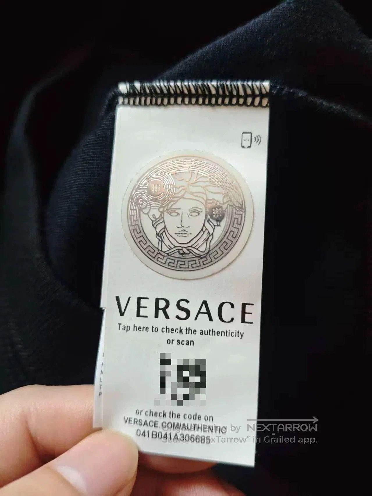 Versace Versace Color-Block Letter Print Hooded Jacket. Size US M / EU 48-50 / 2 - 3 Thumbnail