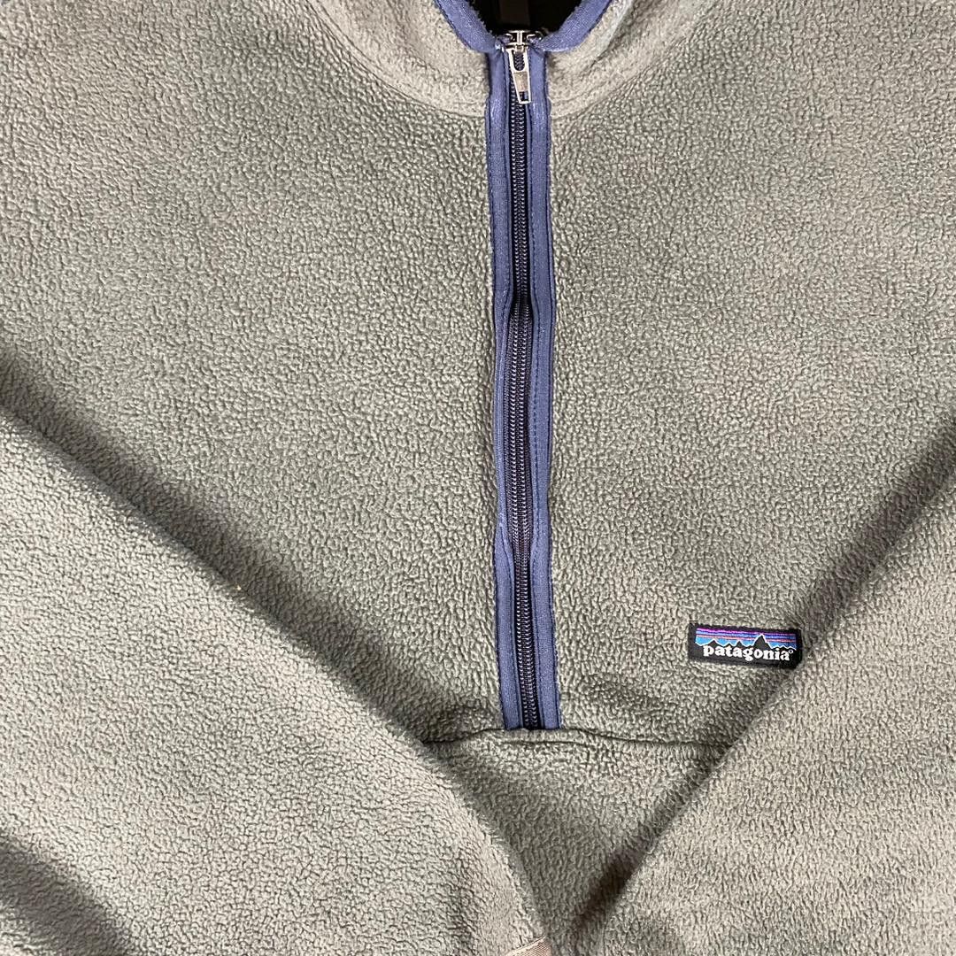 Patagonia Vintage 90s Patagonia Polartec Half Zipper Sweatshirt Size US XL / EU 56 / 4 - 7 Thumbnail
