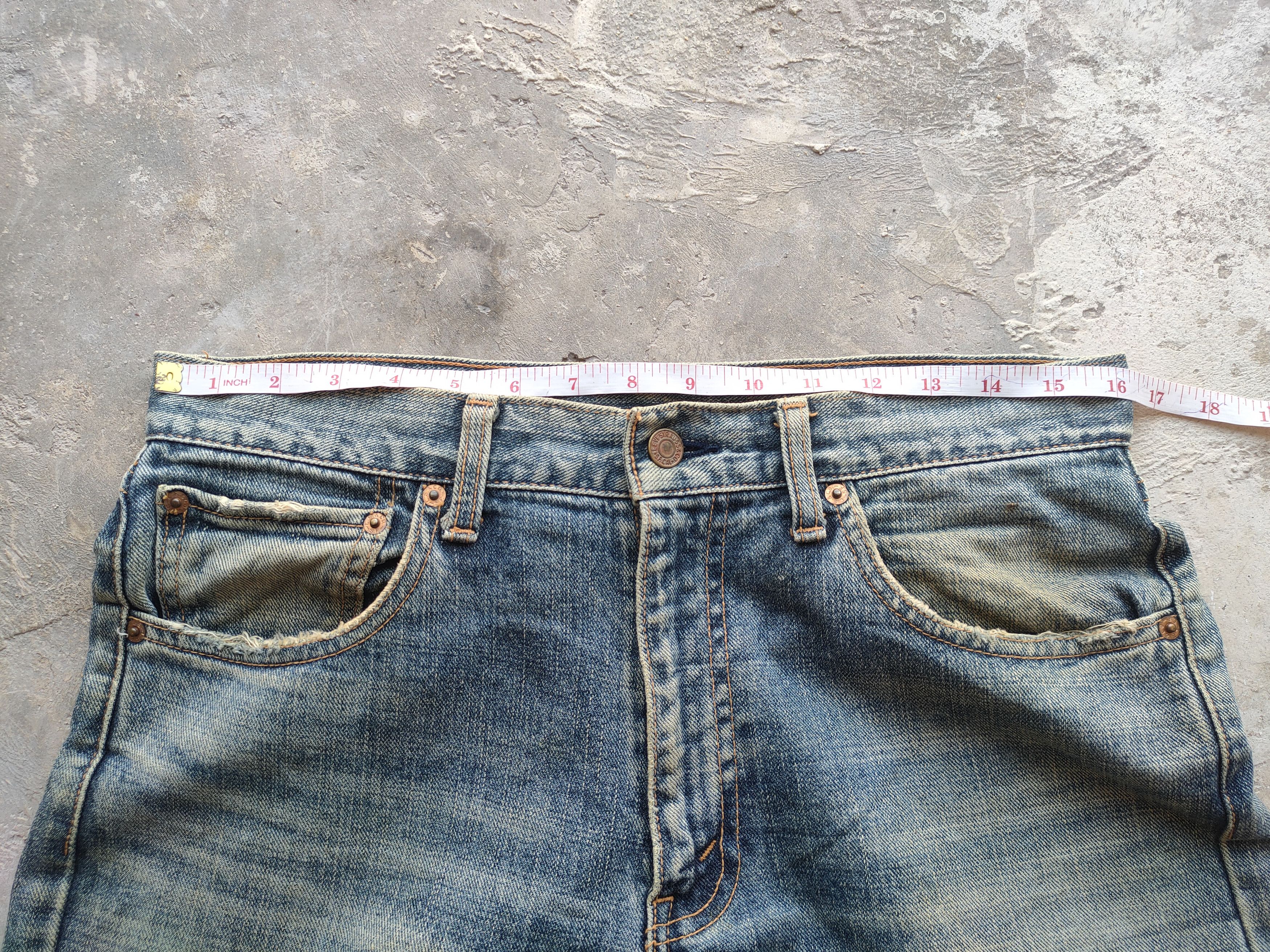 Levi's Vintage Clothing W32 VINTAGE LEVI'S 534 FADED RIPPED JEANS DENIM PANTS Size US 32 / EU 48 - 7 Thumbnail