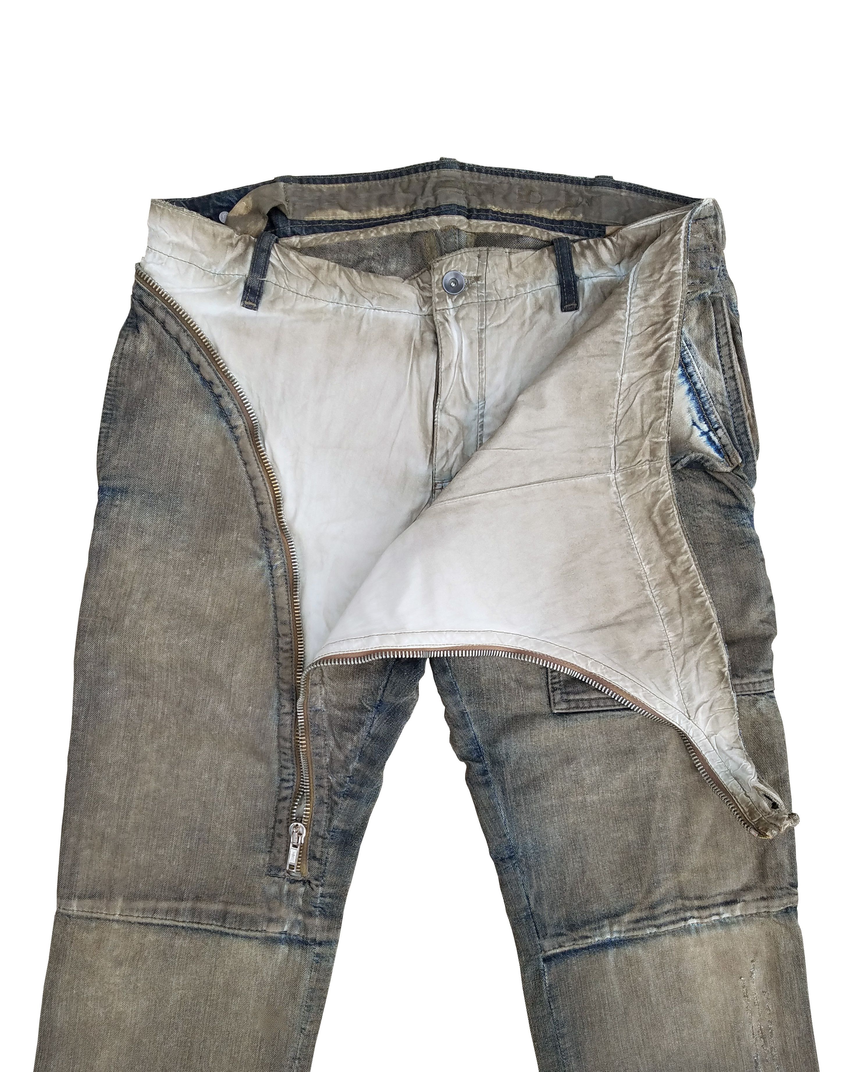 Rick Owens Drkshdw OG Aircut (Double Layered) Jeans Size US 32 / EU 48 - 1 Thumbnail
