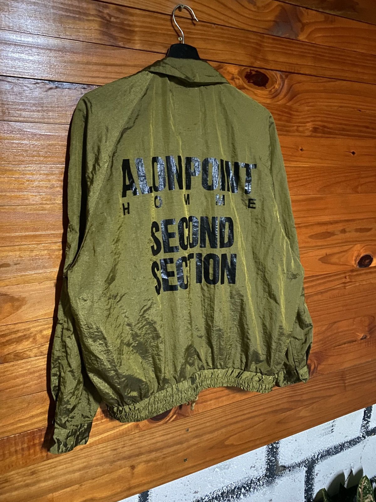 Vintage Vintage Alon Point Homme Second Section Olive Coach Jacket Size US M / EU 48-50 / 2 - 9 Thumbnail