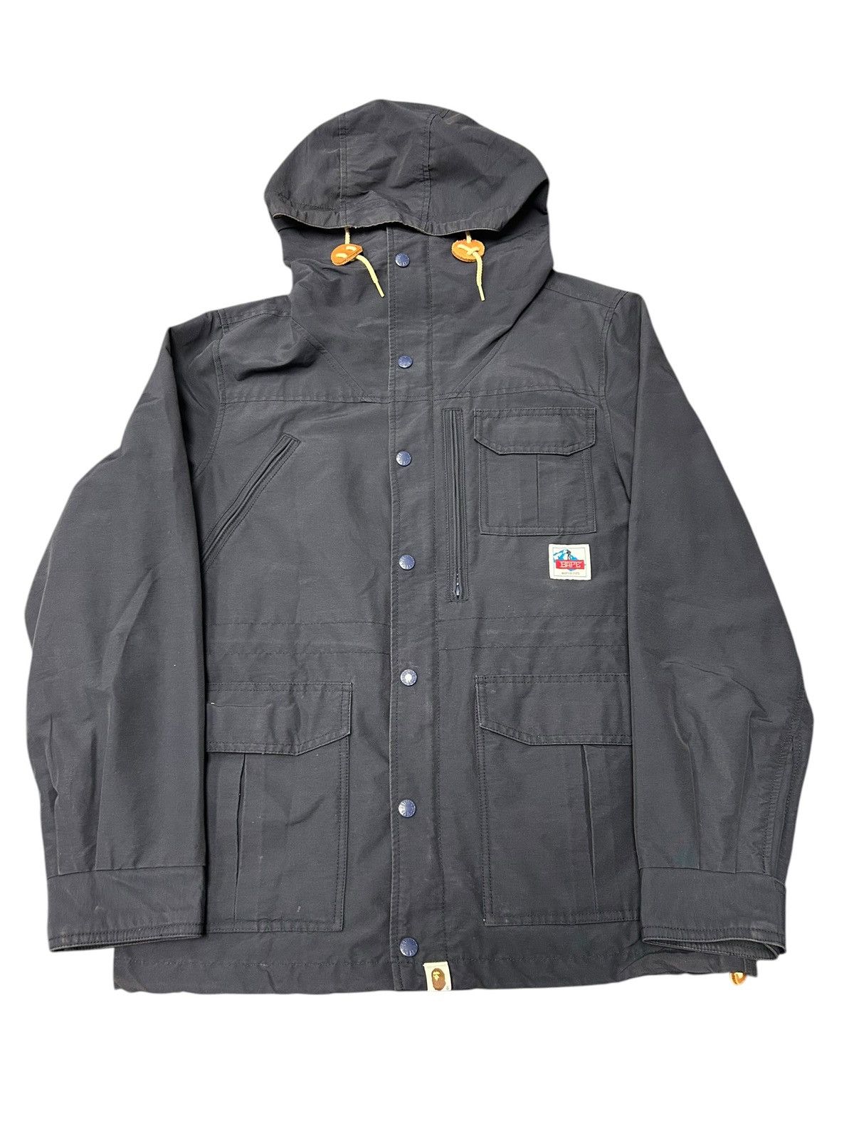 Bape Vintage Bape Mountain Sports Jacket Navy - Size Medium Size US M / EU 48-50 / 2 - 1 Thumbnail