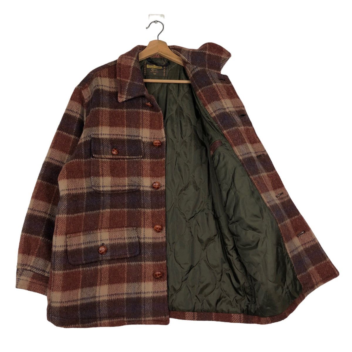 Issey Miyake 🔥Vtg Wool Shirt Jacket GangBuster Tartan Checked Design Size US M / EU 48-50 / 2 - 11 Thumbnail