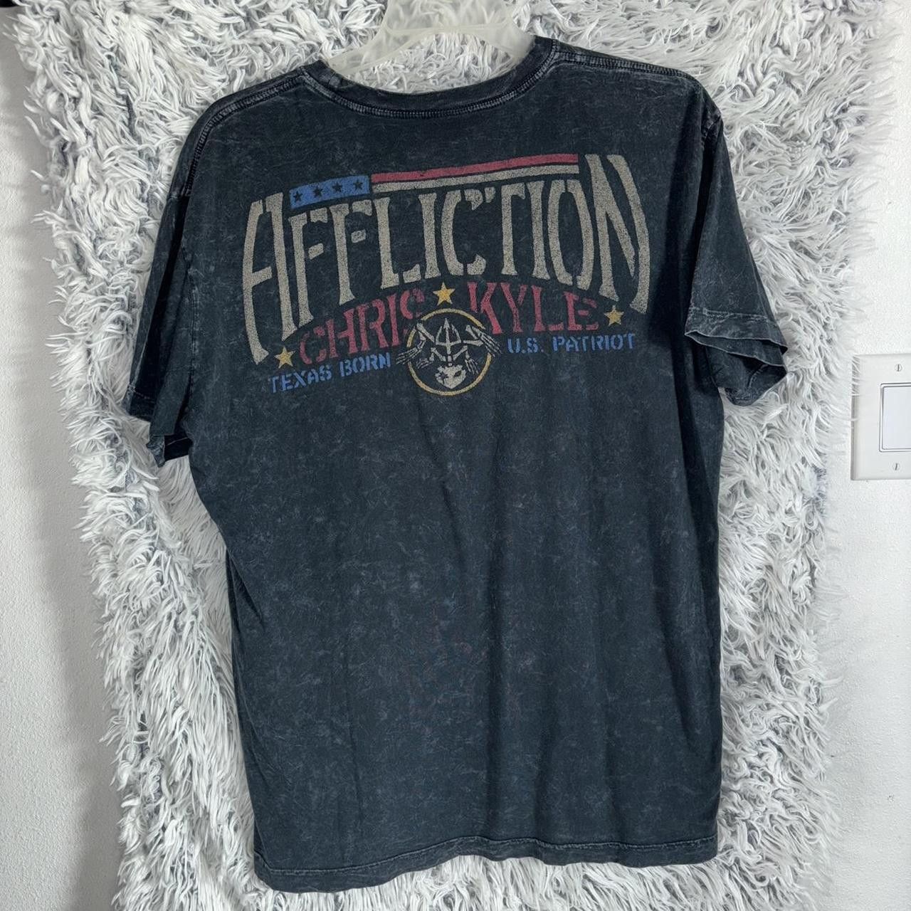Affliction Affliction black and grey tshirt Size US XL / EU 56 / 4 - 2 Thumbnail