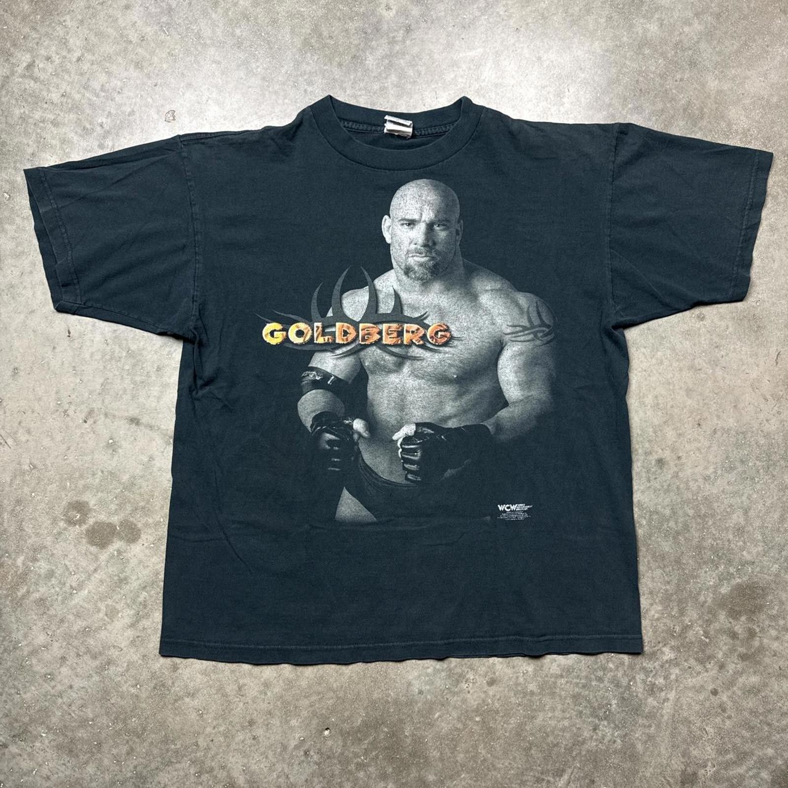 Other WWF Goldberg Vintage 90's 1998 Wrestling Graphic T-Shirt Size US XL / EU 56 / 4 - 1 Thumbnail