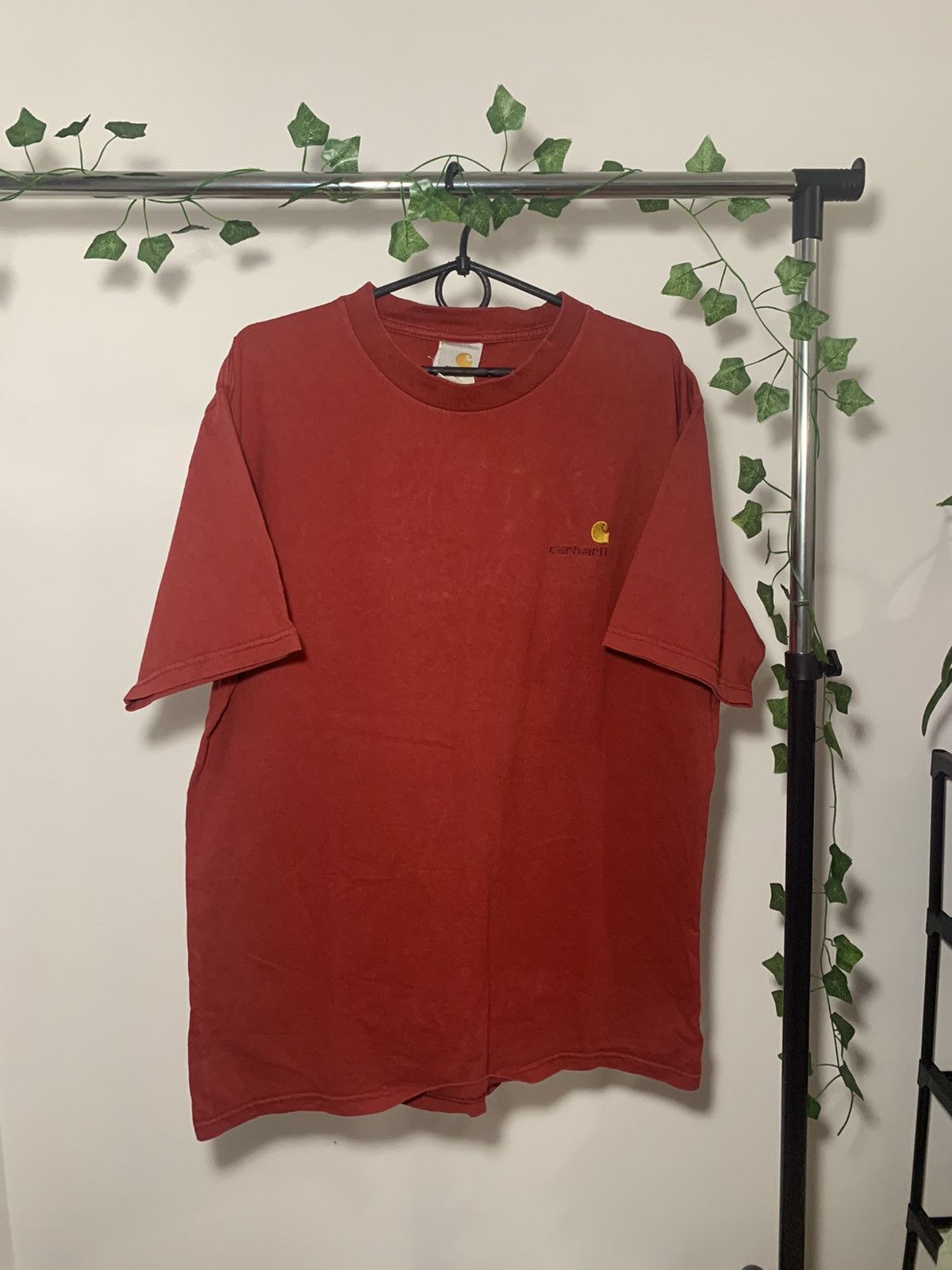 Carhartt × Vintage Carhatt WIP Pocket Logo T-shirt(custom) Red Size US L / EU 52-54 / 3 - 1 Thumbnail
