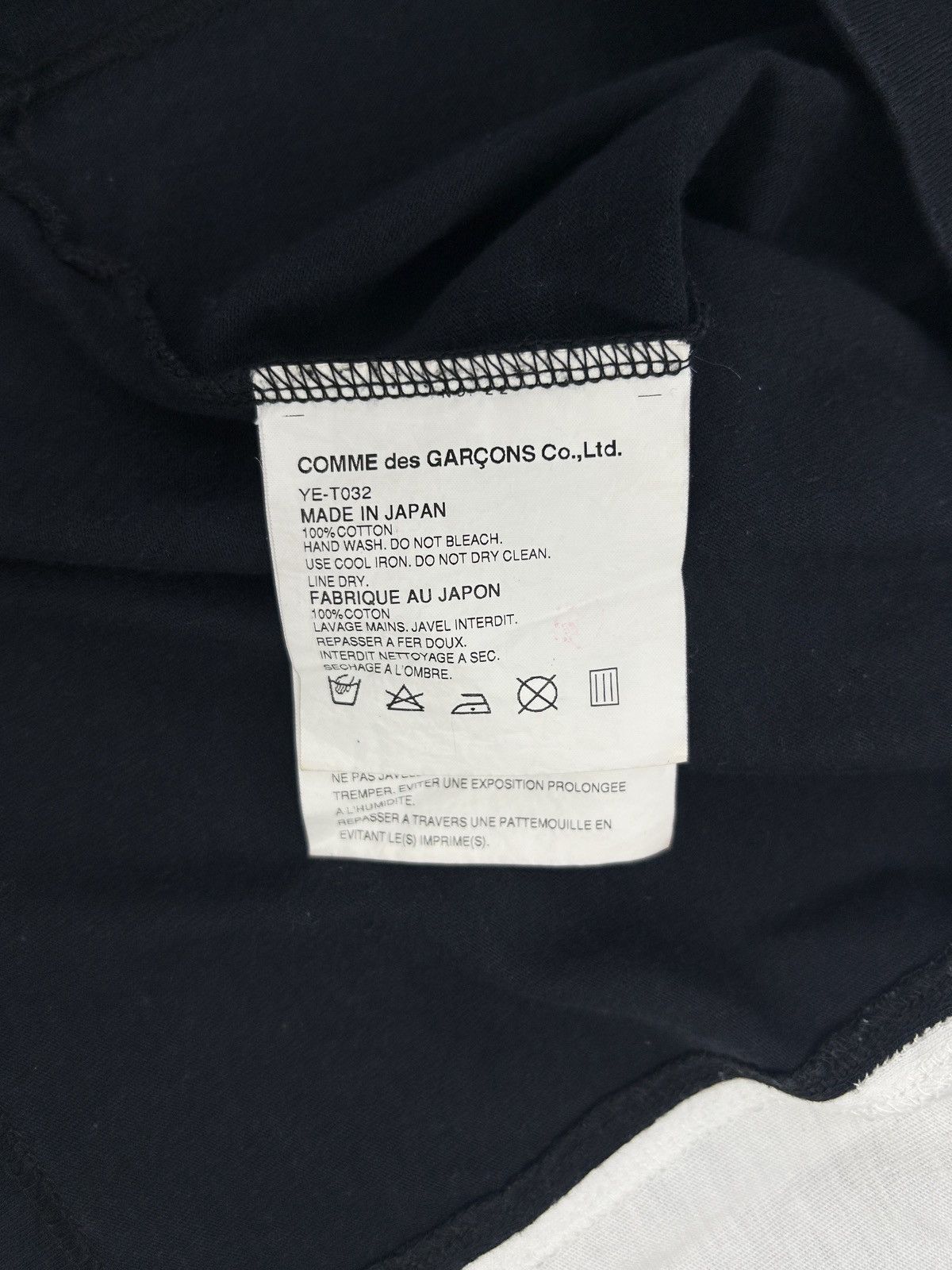 Junya Watanabe S/S 02 Split Poem T-Shirt Size US S / EU 44-46 / 1 - 9 Thumbnail