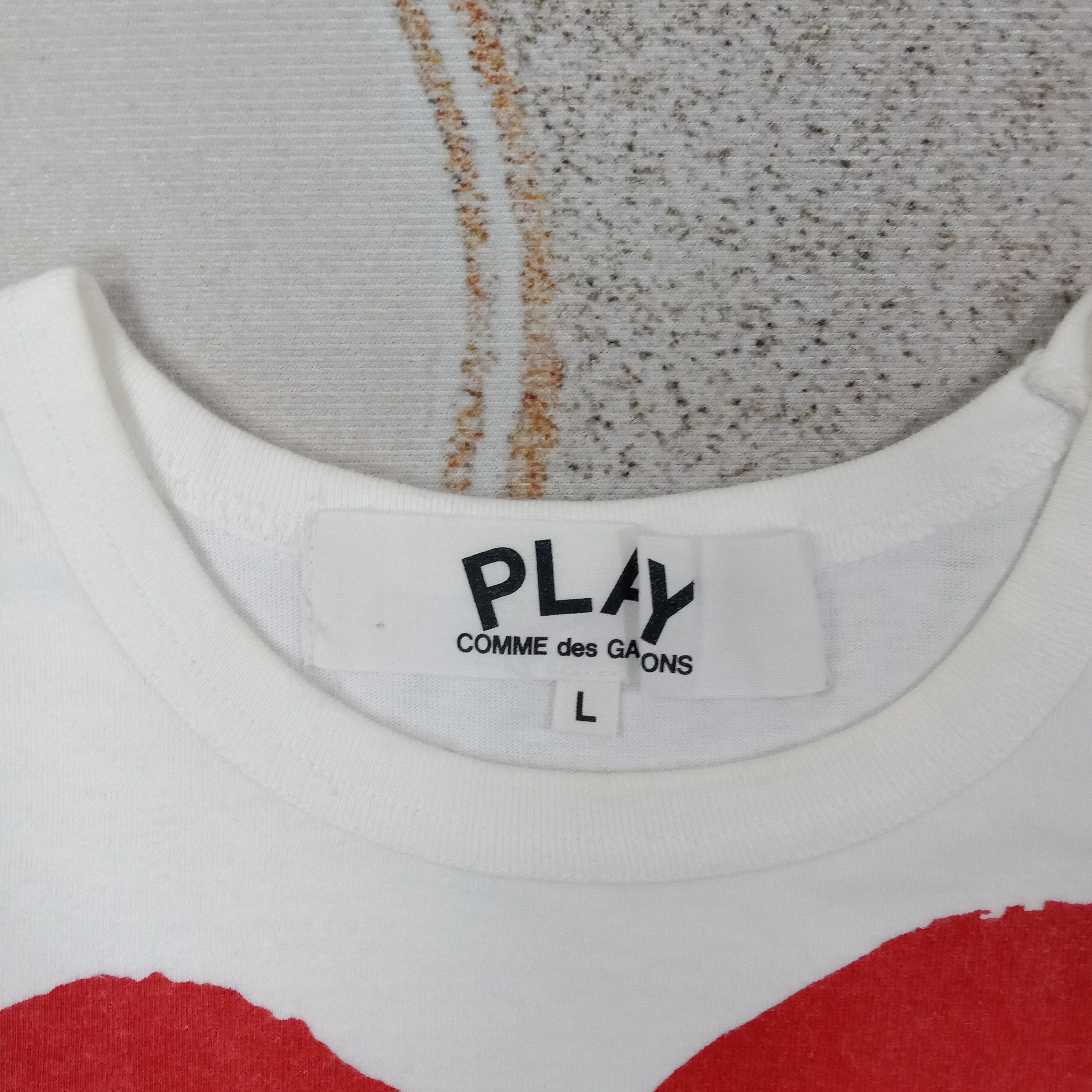 Comme des Garcons Comme Des Garcons Play Japanese Tshirt C259N48 Size US M / EU 48-50 / 2 - 3 Thumbnail
