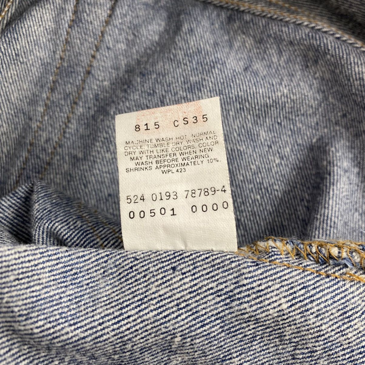 Levi's Vintage Clothing 🇺🇸1990s Vintage Levis 501XX 38x32 Straight Leg Faded Jeans Size US 38 / EU 54 - 13 Thumbnail