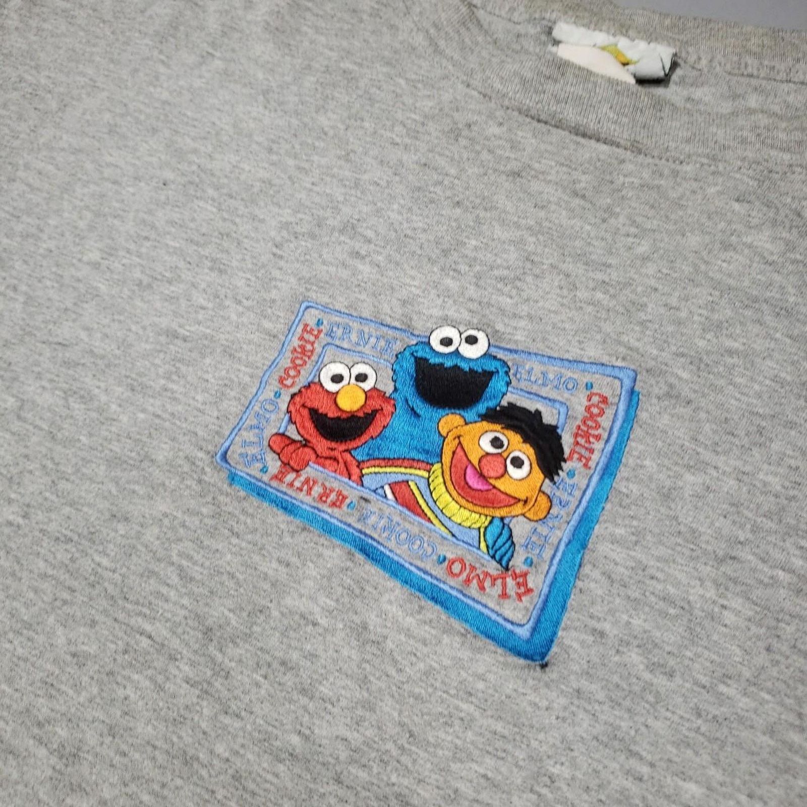 Vintage Vintage Sesame Street Elmo Cookie Monster Ernie T Shirt XL Size US XL / EU 56 / 4 - 2 Thumbnail